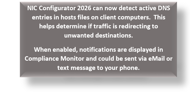 Hosts File Alerts